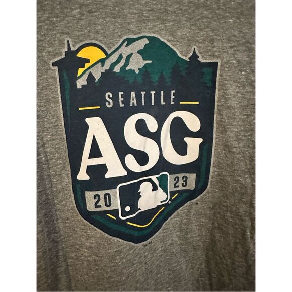 MLB Seattle ASG 2023 All Star Game Baseball Shirt Size Small - Picture 2 of 5